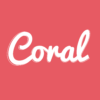 Logo Coral con fondo