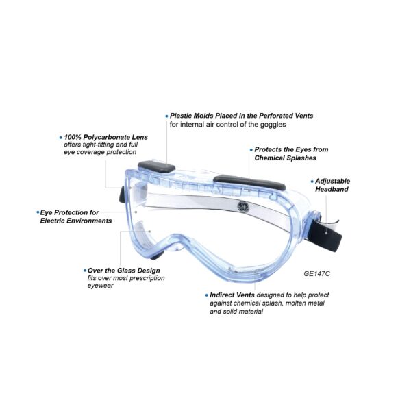 GAFAS PROTECTORAS  "GE"  GE147C - Imagen 2