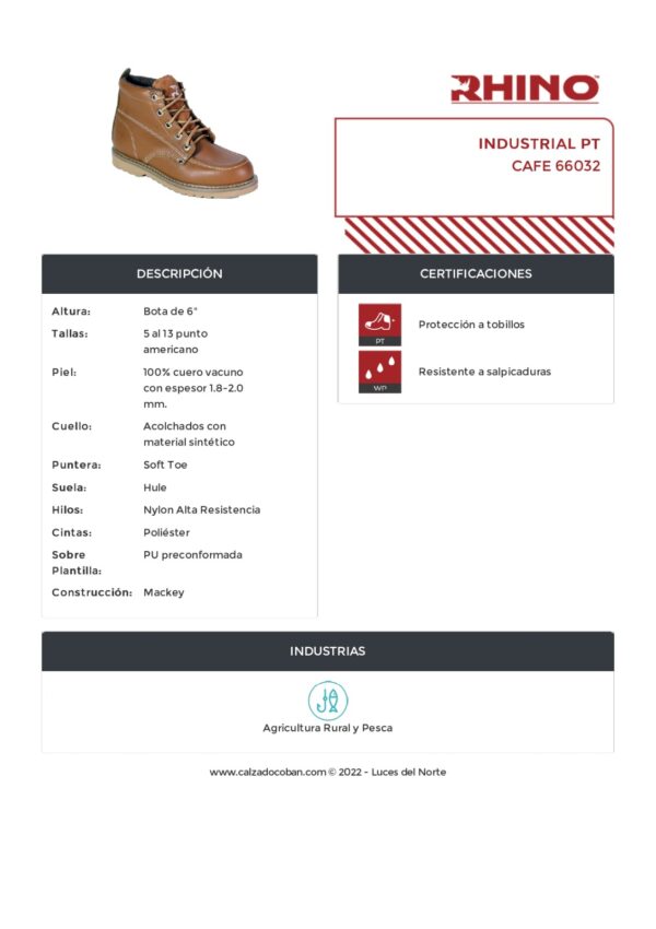 BOTA INDUSTRIAL ORO 825004 - Imagen 2