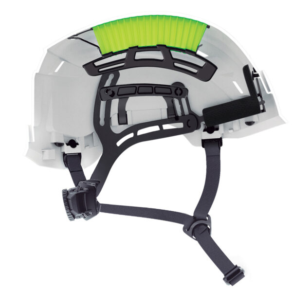 Casco de seguridad General Electric, de Altura, tamaño ajustable, color blanco, GH401W - Imagen 5