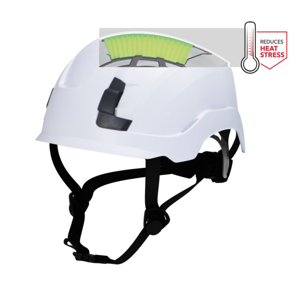 Casco de seguridad General Electric, de Altura, tamaño ajustable, color blanco, GH401W - Imagen 2